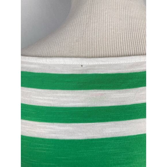 Lilly Pulitzer Cassie Prep Green Skipper Dress S Cotton 3/4 Sleeve Striped - Picture 8 of 11